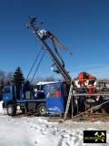 Bohrung 3 - Zinnerzerkundung Lagerstätte Gottesberg im Vogtland, Sachsen, (D) (10) 22. Februar 2012.JPG